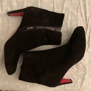 Christian Louboutin Suede Boots Size 39.5